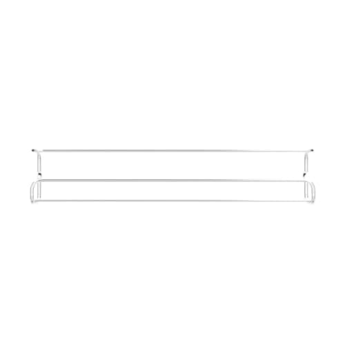 Lonian 2-Tier Spice Rack Storage for Kitchen Cabinets and Pantry Doors