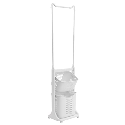 3-Tier Laundry Sorter & Organizer Cart with 4 Wheels