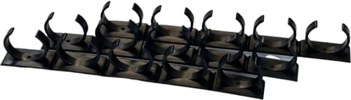 Black Spice Clip Gripper, Holds 15 Jars, Pantry Organizer, Custom Fit cabinet or RV