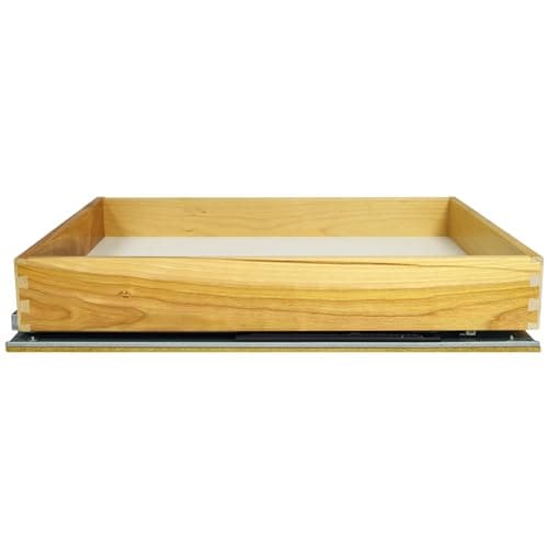 GlideSoft Close 9 Ply Birch Drawer Organizer, 14" x 21.4" Kitchen, Pantry, & More