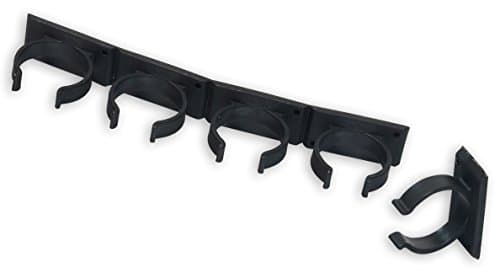 Simple Houseware 20-Spice Gripper Organizer, 4 Strips, Black