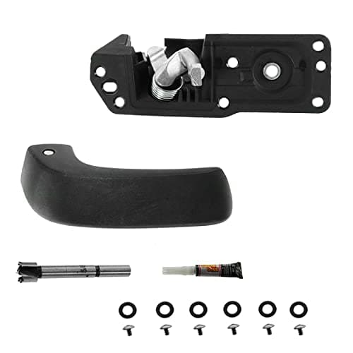 Front Passenger Side Textured Interior Door Handle for 2007-2014 GMC Sierra 2500 HD