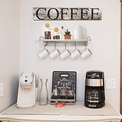 Stainless Steel Hanging Spice Rack with Hooks Over the Stove