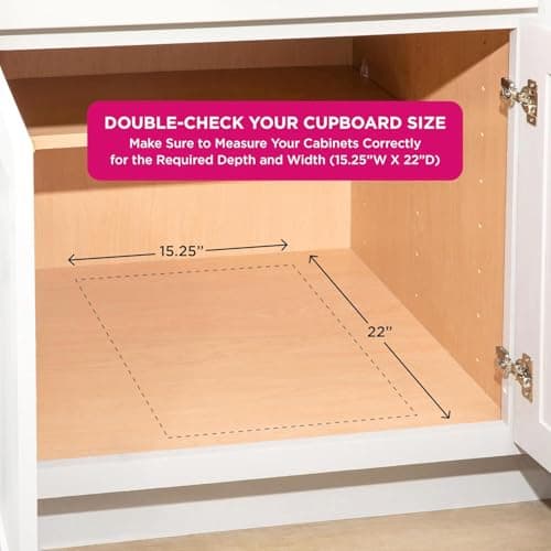 HOLDN' STORAGE Heavy-Duty Pantry Cabinet Organizer - Lifetime Warranty, 14" x 21" x 5" Anti-RustChrome