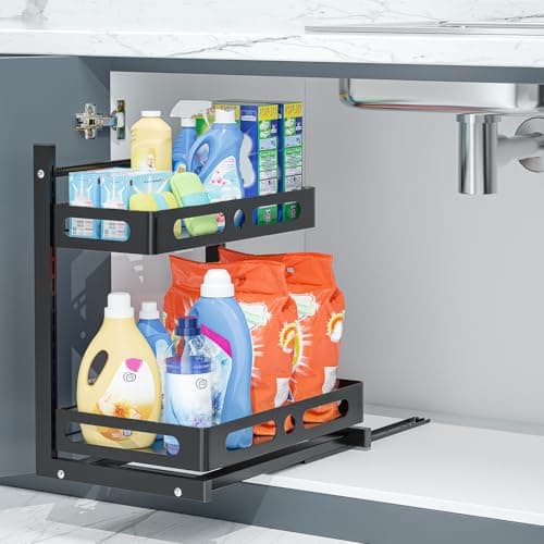 2-Tier Under Sink Organizer Shelf