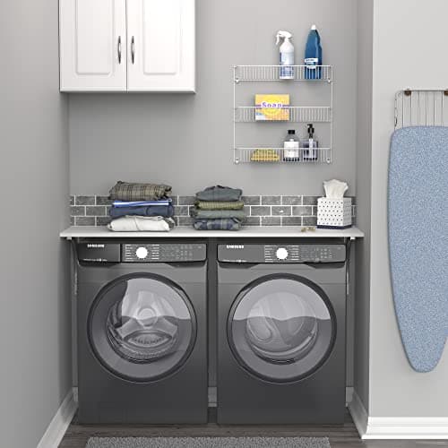 ClosetMaid 18-Inch Wide 3-Tier Wall Mount Metal Spice Rack, White