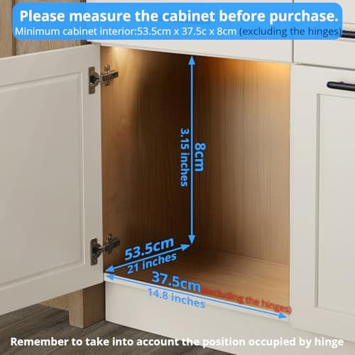 ZOINLIY Heavy Duty Pull-Out Kitchen Organizer, 14" x 21" Storage Basket, Smooth Sliding, Chrome Finish