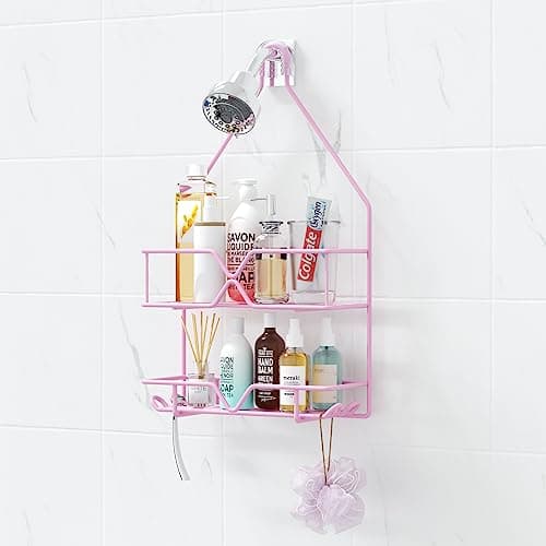 Black TreeLen Shower Organizer for Bathroom Hangers