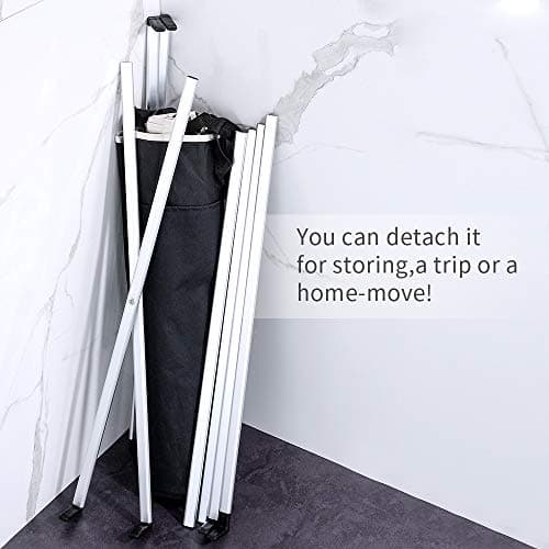 Nicesail 3 Section Foldable Hamper with Waterproof Bags & Aluminum Frame