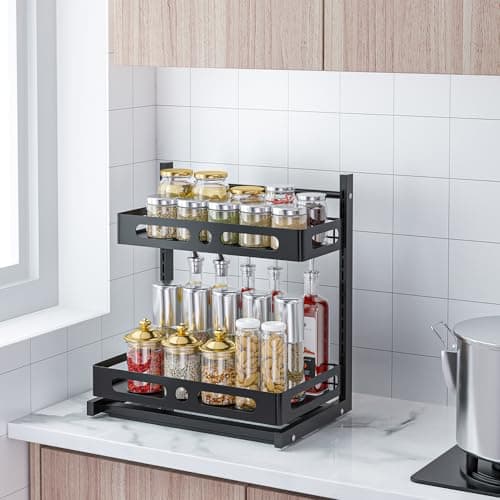 2-Tier Under Sink Organizer Shelf