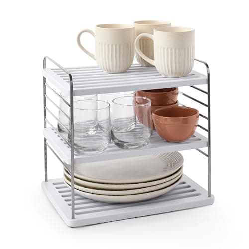 YouCopia UpSpace Adjustable Height Kitchen & Pantry Shelf Organizer