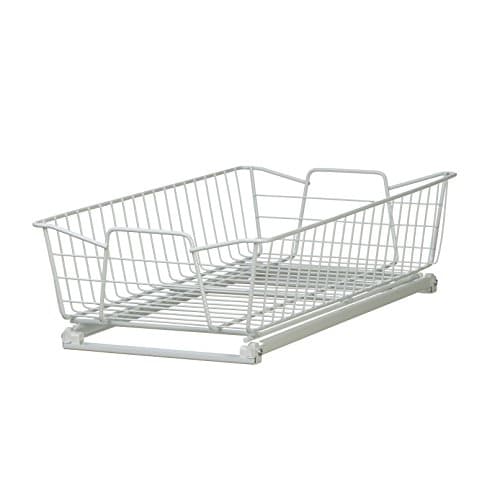 ClosetMaid Heavy Duty 11 in. Pull Out Cabinet Organizer, White Kitchen & Bathroom Shelves Drawer
