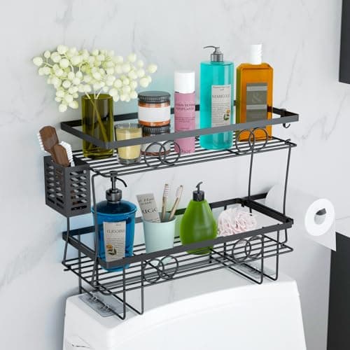 2-Tier Bathroom Storage Shelf for Space Saver