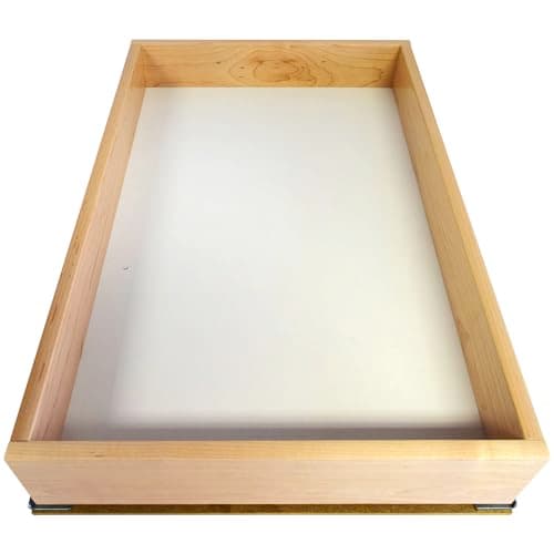 GlideSoft Close 9 Ply Birch Drawer Organizer, 14" x 21.4" Kitchen, Pantry, & More