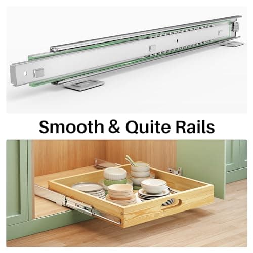 Under Cabinet Pull Out Drawer Organizer (15 Wide) - 1 Pack
