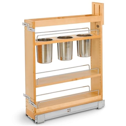 Rev-A-Shelf 5" Soft-Close Pull-Out Organizer for Kitchen Cabinets