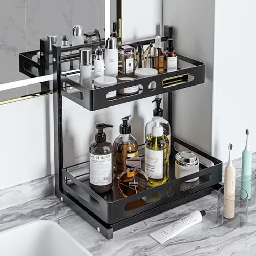 2-Tier Under Sink Organizer Shelf