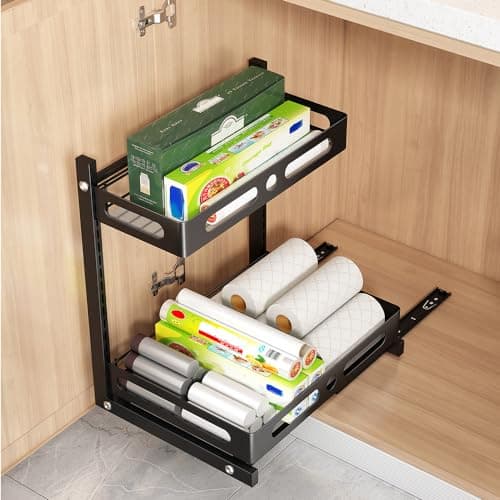 2-Tier Under Sink Organizer Shelf