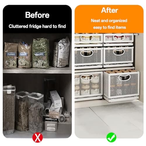 Heavy Duty Adhesive Cabinet Organizer with Sliding Drawer, 9.6"W x 11.8"D x 8.4"H