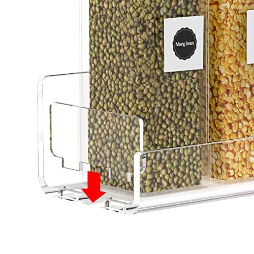Acrylic Spice Rack Wall Mount, 2 Pack Kitchen Seasoning Organizer