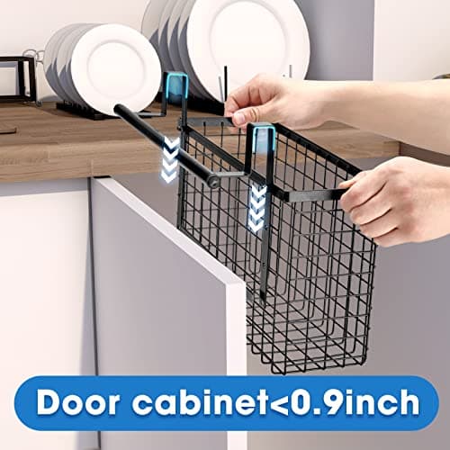 2 Pack Cabinet Door Organizer for Kitchen Storage Renton