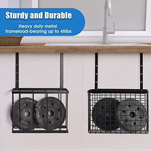 2 Pack Cabinet Door Organizer for Kitchen Storage Renton