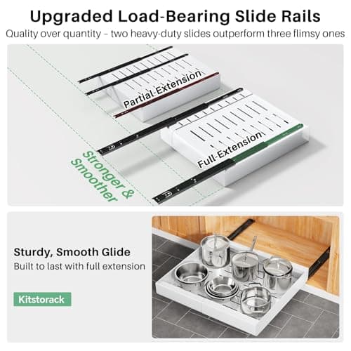 Pull-Out Kitchen Cabinet Organizer