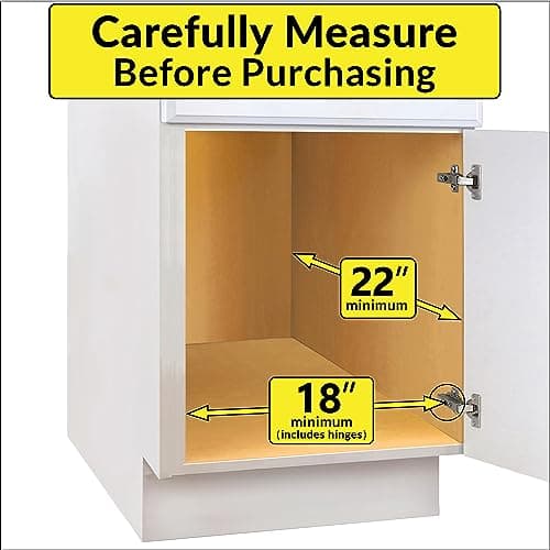 LYNK PROFESSIONAL Select Pull Out Cabinet Organizer - Lifetime Warranty, Wood Chrome