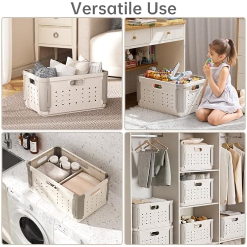 2-Section 42L Laundry Hamper with Dividers for Pre-Sorting