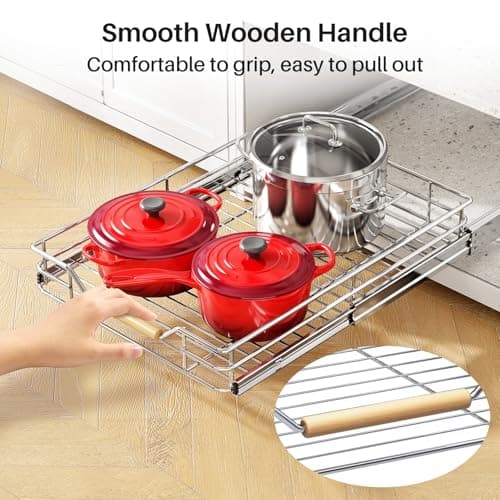 Heavy Duty Pull Out Cabinet Organizer for Kitchen Cabinets
