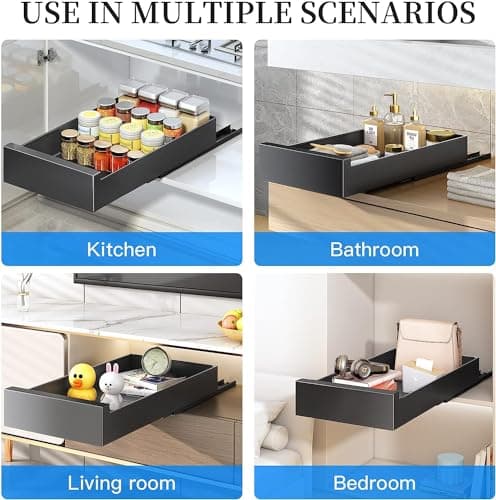 Kitstorack Pull out Cabinet Organizer Bundle