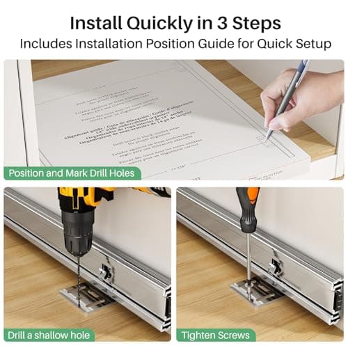 Heavy Duty Pull Out Cabinet Organizer for Kitchen Cabinets