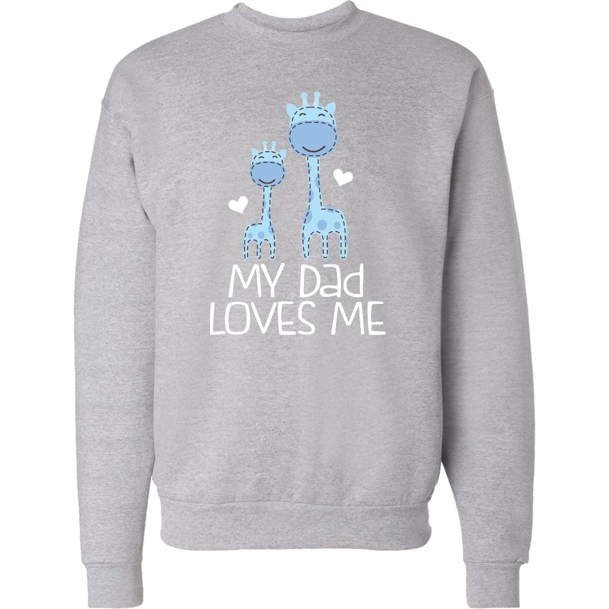 Dad Loves Me Giraffe Sweatshirt for Boys