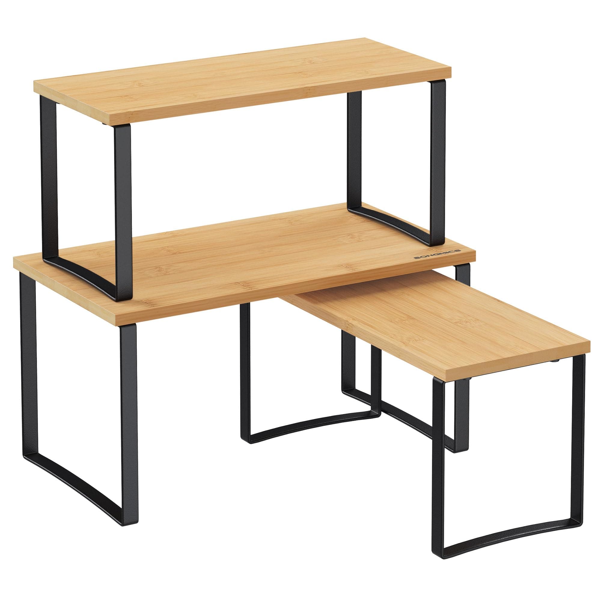 SONGMICS Expandable Kitchen Cabinet Organizer, UKCS014B01