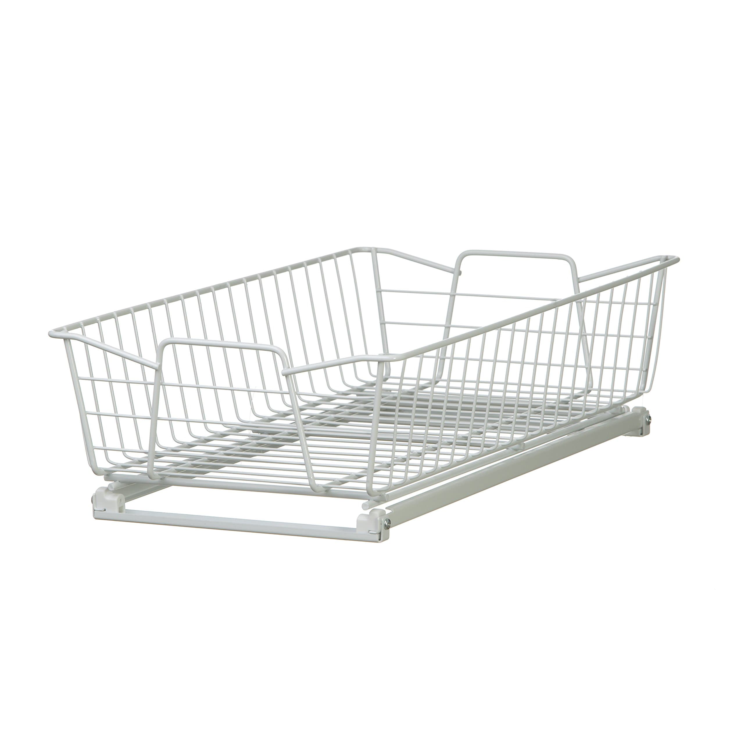 ClosetMaid Heavy Duty 11 in. Pull Out Cabinet Organizer, White Kitchen & Bathroom Shelves Drawer